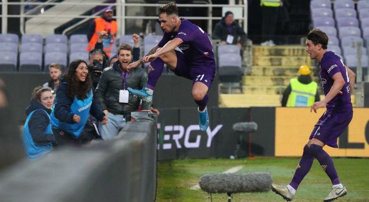 A Fiorentina venceu por 2x1. Foto: Divulgação/Fiorentina