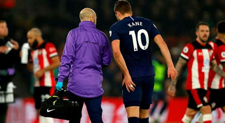 O jogador se machucou no jogo do ano novo. Foto: Divulgação/Tottenham