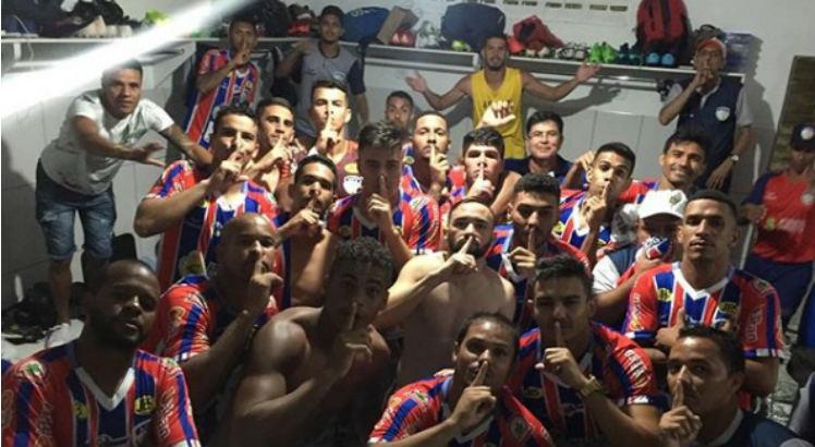 Afogados venceu partida histórica diante do Galo. Foto: Reprodução/Instagram