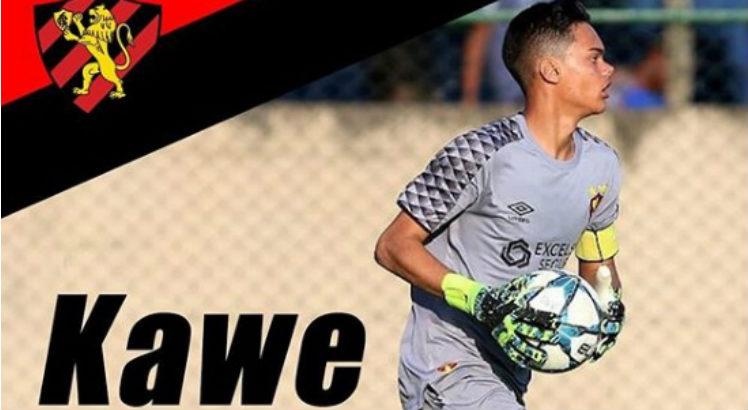 Goleiro Kawe foi convocado para a seleção brasileira sub-16. Foto: Reprodução