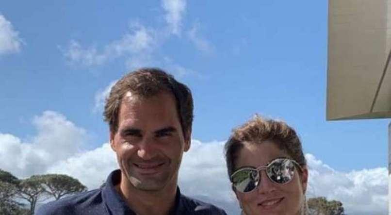 Federer e esposa Mirka anunciam doação milionária. Foto: REPRODUÇÃO/NSTAGRAM