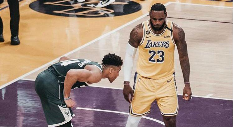 Lakers, de Lebron James, foi o campeão. Foto: Reprodução/ Instagram