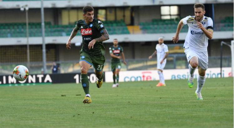Gols do Napoli foram marcados pelos atacantes Milik e Lozano. Foto: Reprodução/ Twitter