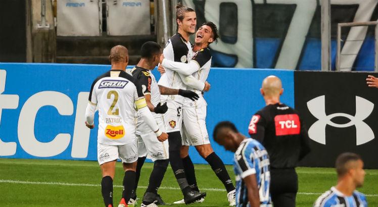 Sport surpreendeu e venceu o Grêmio fora de casa no primeiro turno da Série A. Foto: Pedro H. Tesch/Estadão Conteúdo