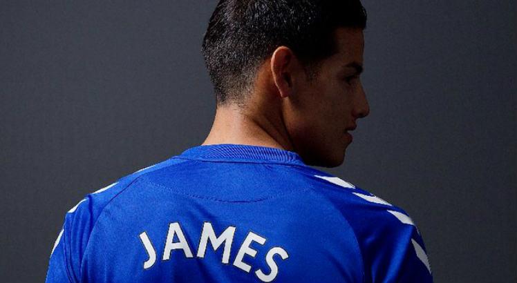 James Rodríguez foi contratado pelo Everton nesta temporada. Foto: Divulgação