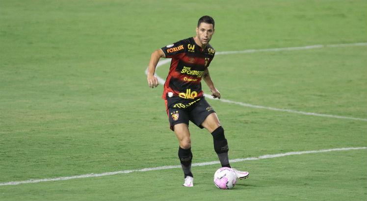 Thiago Neves foi diagnosticado com a covid-19 após recesso. Foto: Alexandre Gondim/JC Imagem