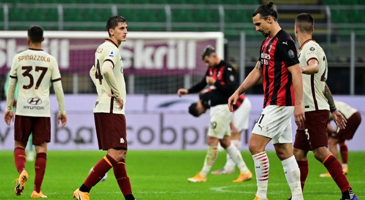 Ibrahimovic desfalca o Milan desde o fim de novembro. Foto: AFP