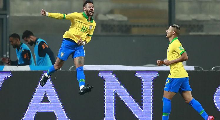 Neymar segue sendo o principal jogador da seleção brasileira. Foto: AFP