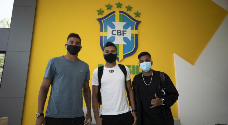 Rodrygo é o jogador mais jovem da Seleção Brasileira.
Créditos: Lucas Figueiredo/CBF