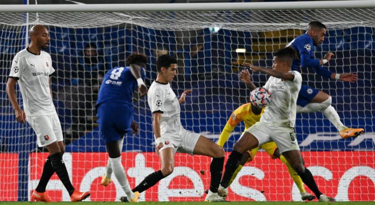 Chelsea, de Timo Werner, pode botar pressão nos líderes Tottenham e Liverpool Foto: AFP