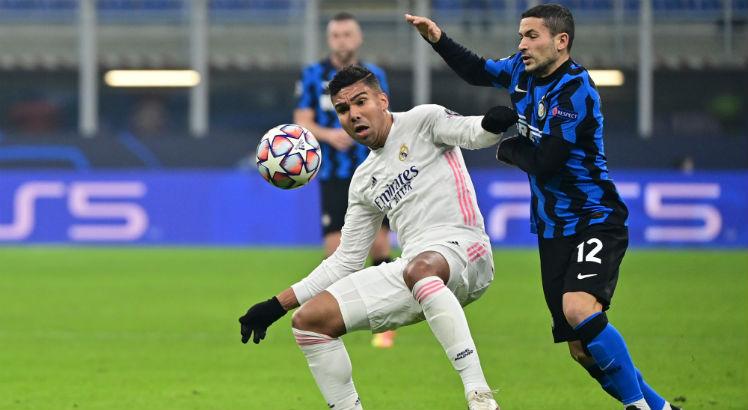 Real Madrid venceu a Inter de Milão na última rodada. Foto: AFP