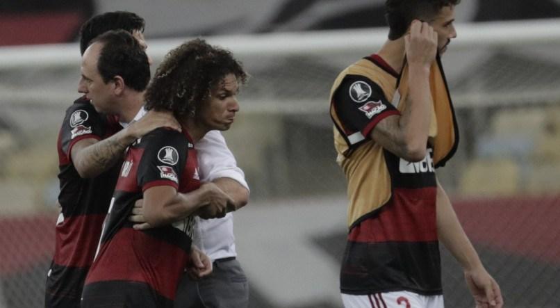 O Flamengo, comandado por Rogério Ceni, foi eliminado da Libertadores. Foto: Antônio LACERDA/AFP