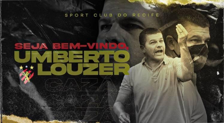 Umberto Louzer foi anunciado como novo técnico do Sport. Foto: Divulgação