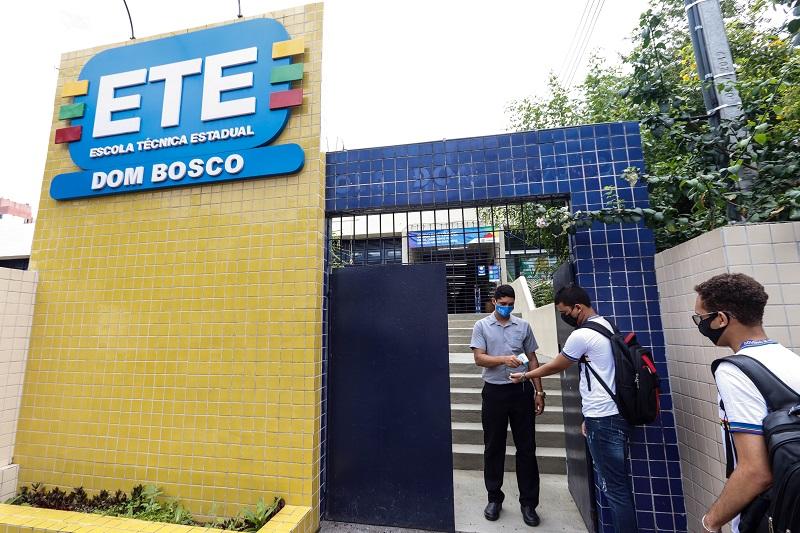 Escola Técnica Estadual Dom Bosco | Foto: Kleyvson Santos/SEE