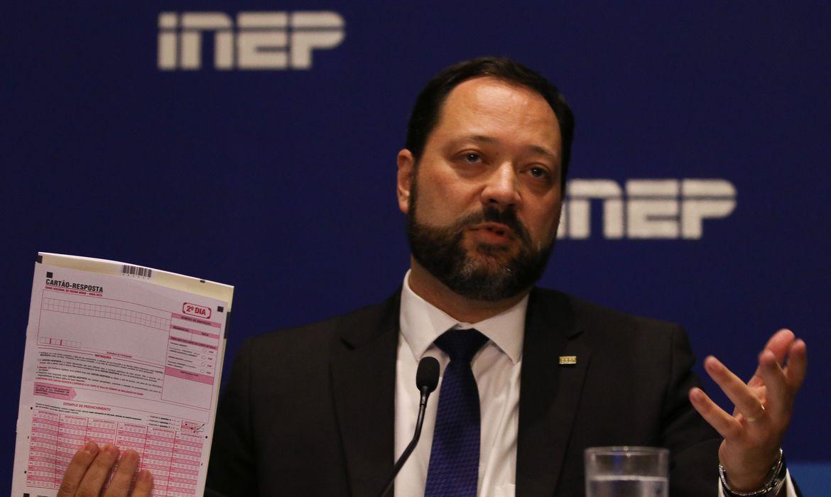 O presidente do Inep, Alexandre Lopes | Foto: Fábio Pozzebom/Agência 