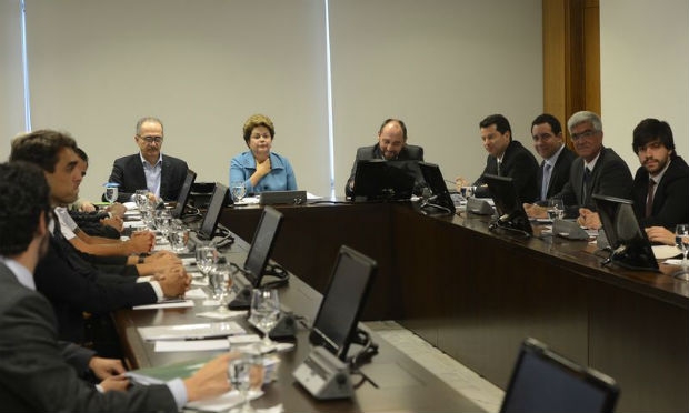 Foi a segunda reunião de Dilma com representantes do Bom Senso FC em menos de dois meses / Foto: Agência Brasil