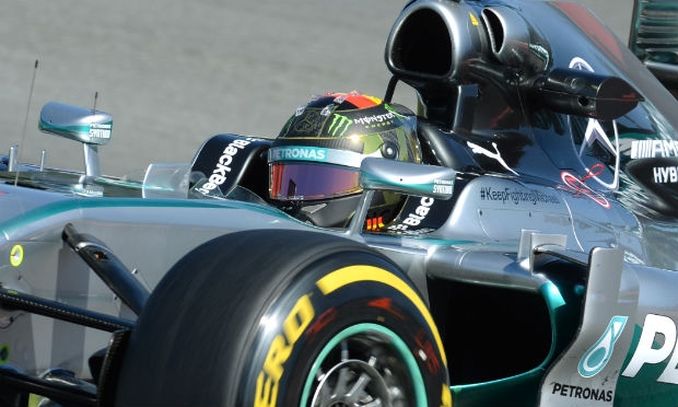 Nico Rosberg não tem do que reclamar em 2014 / Foto: AFP