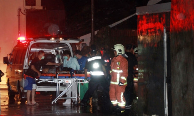 Aeronave caiu quando fazia manobras de aterrissagem na Ilha de Penghu, no Oeste de Taiwan / Foto: AFP