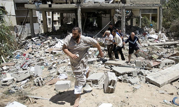 Israel realizou mais uma ofensiva na Faixa de Gaza na manhã deste domingo / Foto: AFP