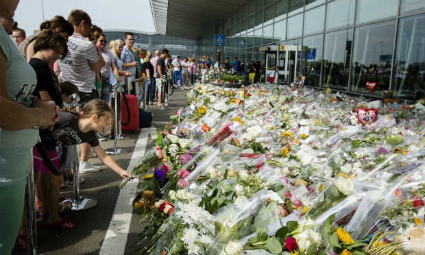 No avião da Malaysian Airlines, havia 298 pessoas, todas mortas / Foto: AFP