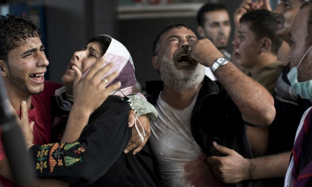 Há crianças entre os mortos e vários feridos / Foto: AFP