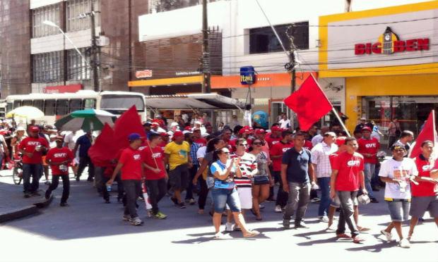 Vigilantes protestaram na Avenida Conde da Boa Vista / Foto: Felipe Souto Maior/Cortesia