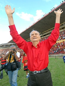 Ariano era um dos mais ilustres torcedores do Sport Club do Recife